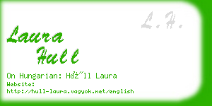 laura hull business card